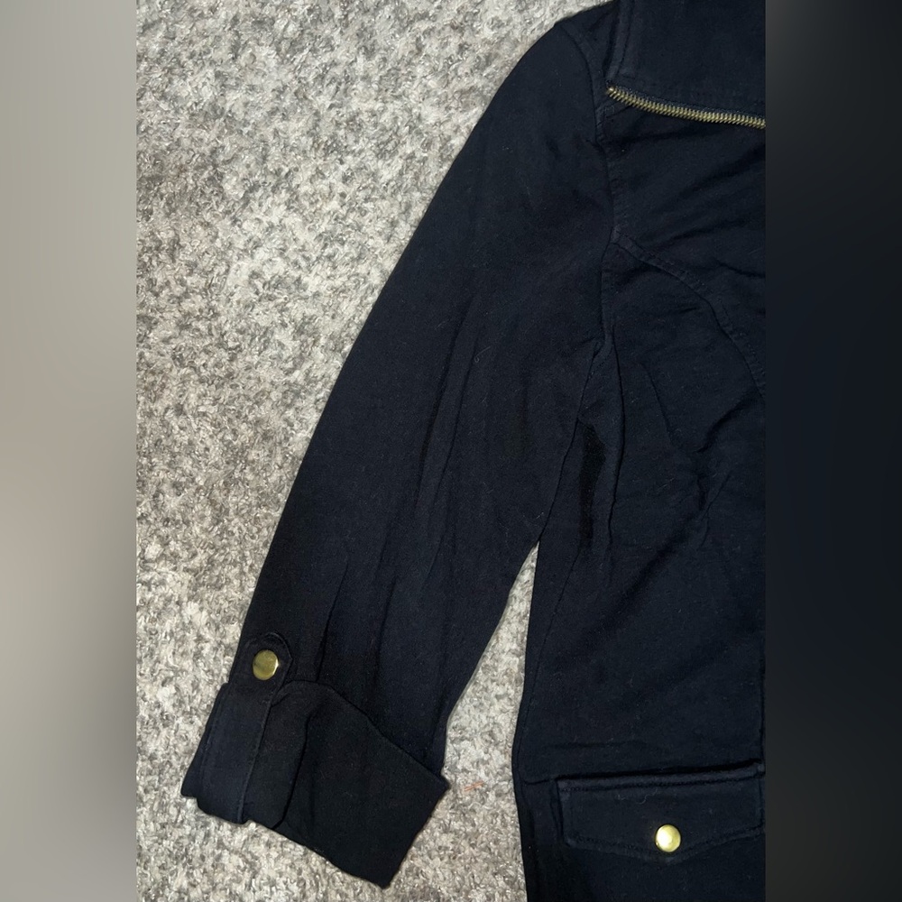 Karen Scott Sport Women's Black Full Zip Jacket! Size Small. - Picture 5 of 11
